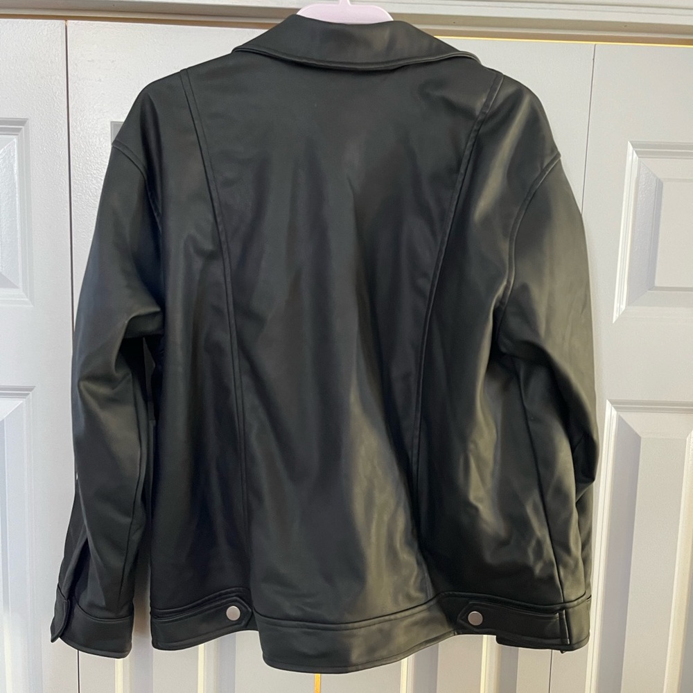 Universal Thread Black Leather Jacket - image 2